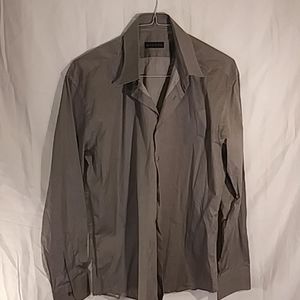 New Milena Grey & White stripe Shirt